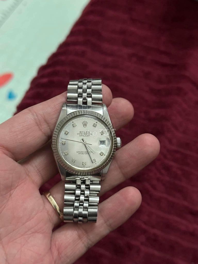 Đồng hồ cơ automatic Rolexxx 36mm thép máy miyota