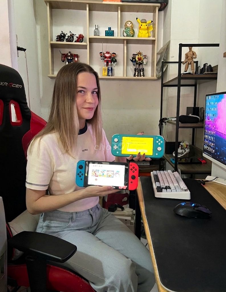 Máy chơi game Nintendo Switch lite hắc ám,V2 zin. Mua bán Thiết bị chơi game tại Quận Gò Vấp Tp Hồ Chí Minh được đăng bởi Phi Dũng hình 1