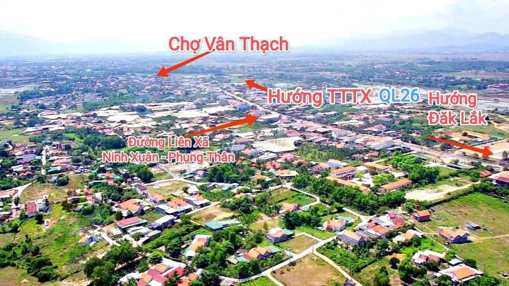 KẸT TIỀN bán nhanh lô đất Ninh Xuân - Ninh Hoà. Giá chỉ 700 triệu.