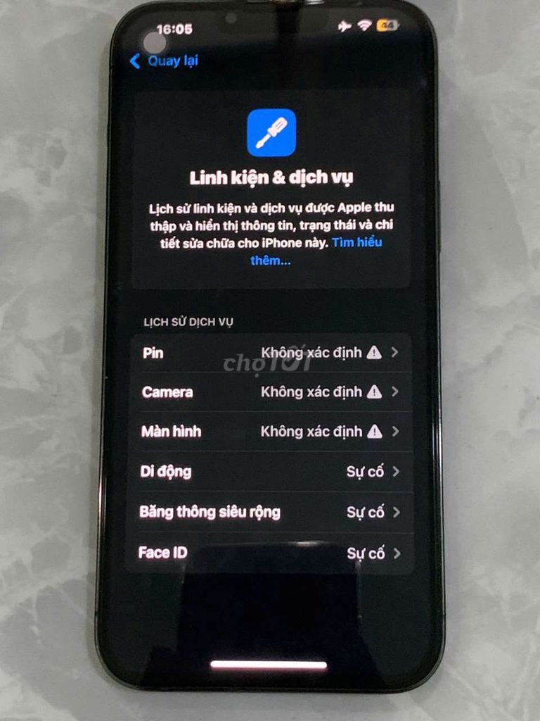 Apple iPhone 13 Pro Max Xám. Mua bán Điện thoại tại Quận 12 Tp Hồ Chí Minh được đăng bởi Minh Đức  hình 1