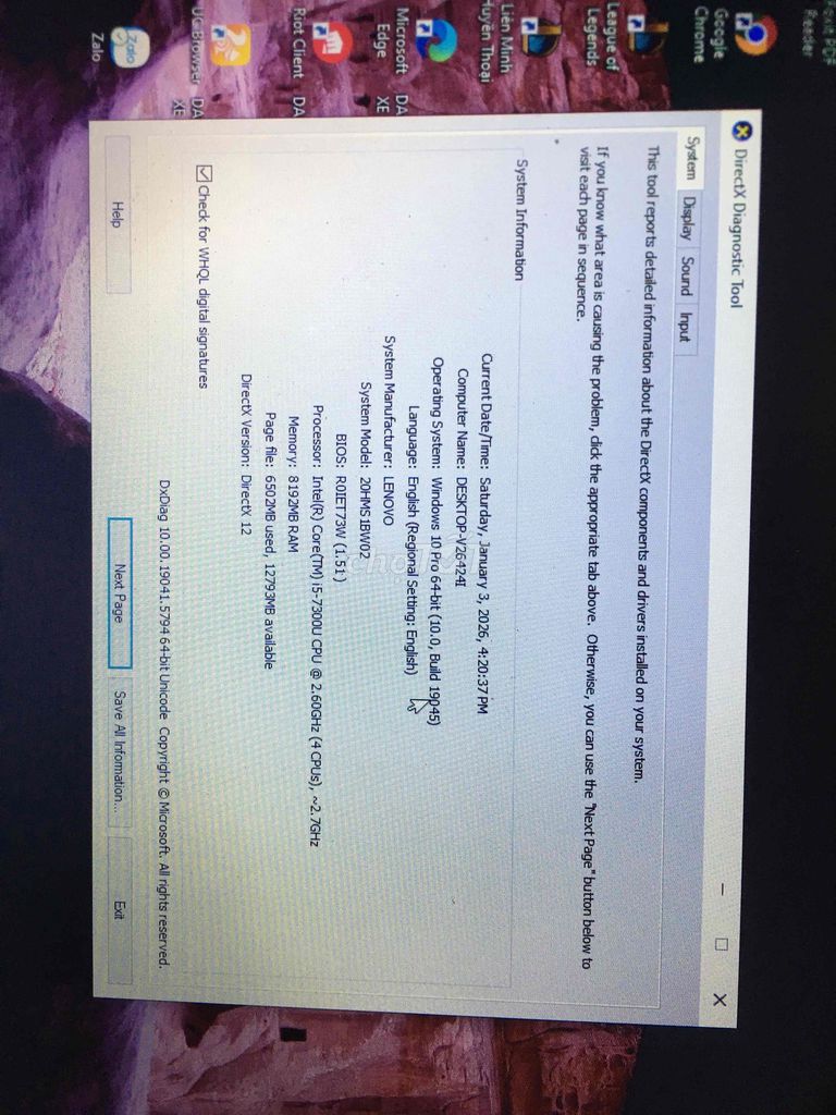 Thinkpad X270. Mua bán Laptop tại Thành phố Bà Rịa Bà Rịa - Vũng Tàu được đăng bởi Tú hình 1