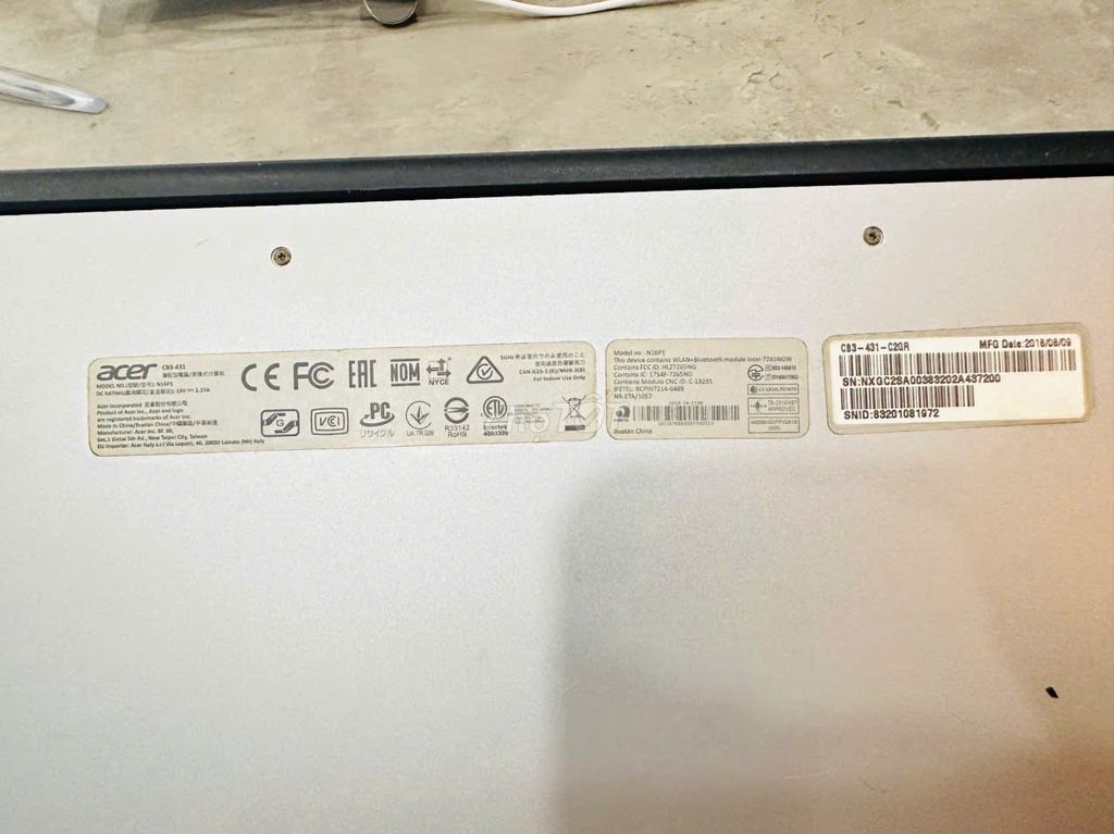 bán chorme book 14. Mua bán Laptop tại Quận 5 Tp Hồ Chí Minh được đăng bởi ANH HUY hình 1