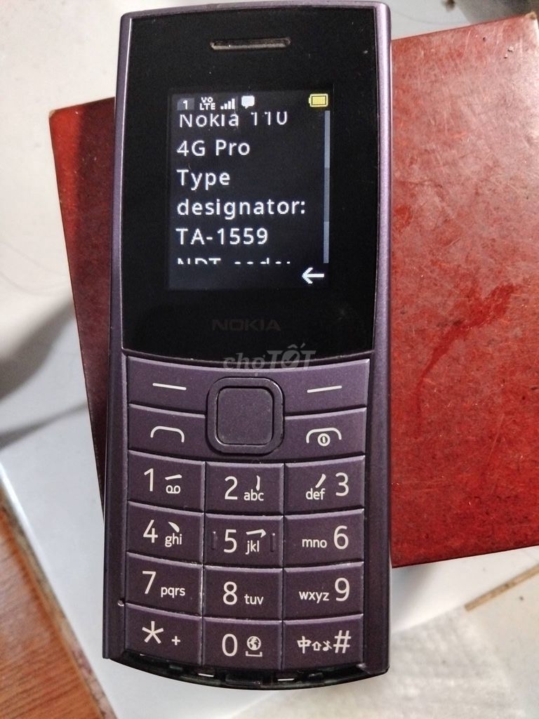 Nokia 110 Pro Tím. Mua bán Điện thoại tại Quận 8 Tp Hồ Chí Minh được đăng bởi Hội Đồ Điện Tử hình 1