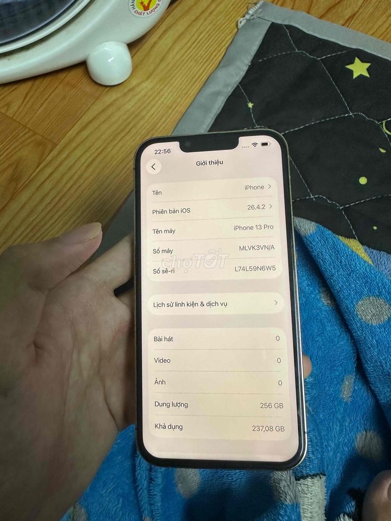 iPhone 13 Pro 256GB vàng cho ai cần. Mua bán Điện thoại tại Quận 12 Tp Hồ Chí Minh được đăng bởi NTT hình 1