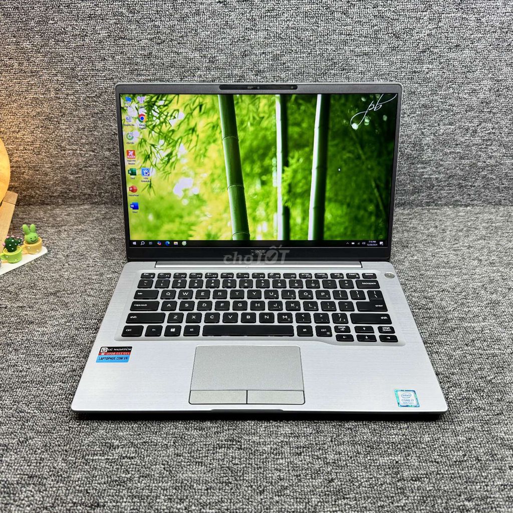 Dell Nhôm 7400 - i7 8665U / 8G / 256G / Phím Led ✅