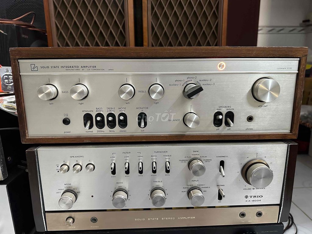 Amply Luxman 503X Vỏ gỗ. Mua bán Tivi, Âm thanh tại Quận Ninh Kiều Cần Thơ được đăng bởi Tùng Pioneer hình 1