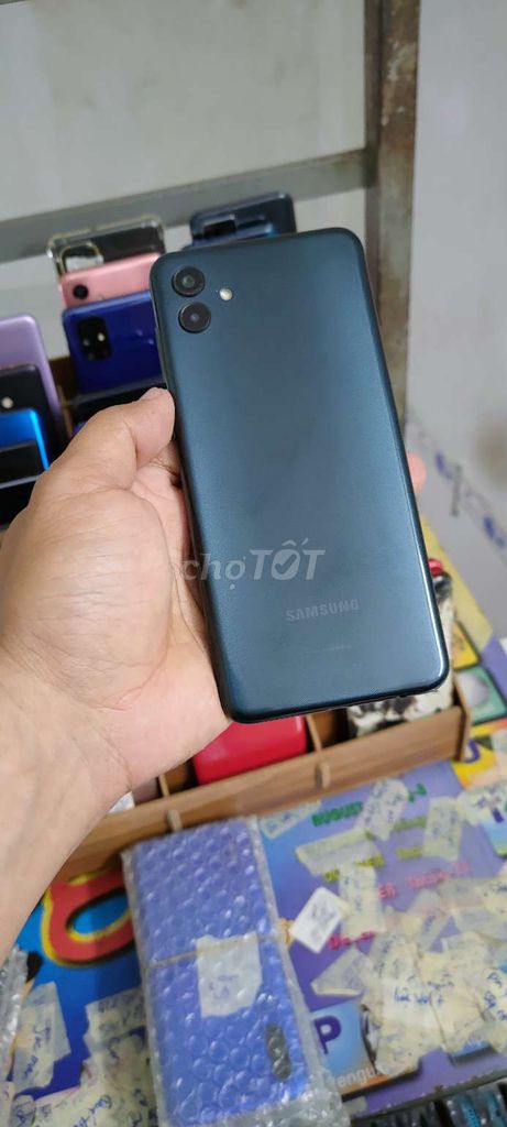 Samsung A04s, ram 5gb, 64gb, vân ✋. Mua bán Điện thoại tại Quận Gò Vấp Tp Hồ Chí Minh được đăng bởi A LONG   nhận thanh toán THẺ TÍN DỤNG hình 1