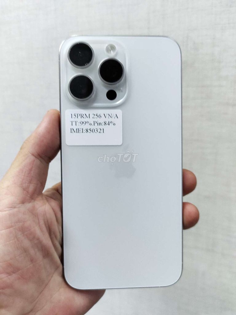 Iphone 15 Pro Max 256GB Việt Nam. Mua bán Điện thoại tại Quận Cầu Giấy Hà Nội được đăng bởi Sơn TH hình 1