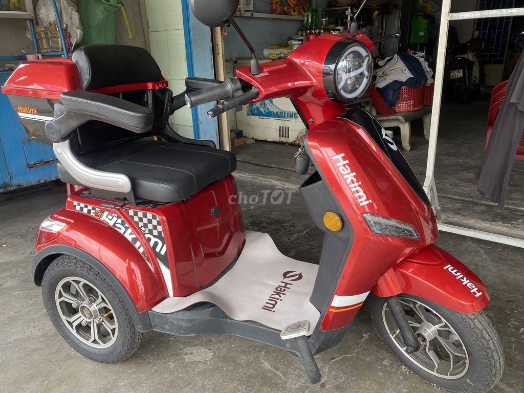 Xe điện 3 Bánh Hakimi S8 Pro đỏ đen. Mua bán Xe điện tại Quận 7 Tp Hồ Chí Minh được đăng bởi Nguyen Ngoan hình 5