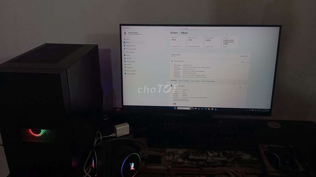 Intel i5-10400F 32GB GTX 1650 24 inch 120Hz. Mua bán Máy tính để bàn tại Thị xã Hương Thủy Thừa Thiên Huế được đăng bởi Quang Thành Ngô hình 1