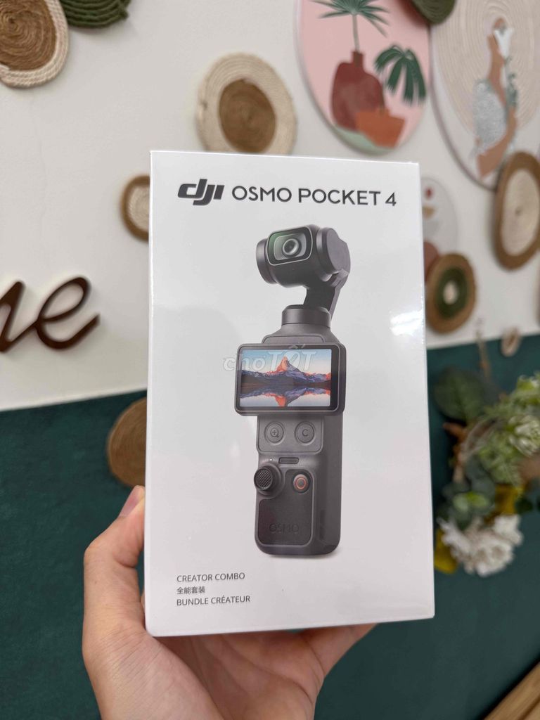Osmo Pocket 4 Creator Combo New. Mua bán Máy ảnh, Máy quay tại Quận Tân Phú Tp Hồ Chí Minh được đăng bởi Papu hình 1