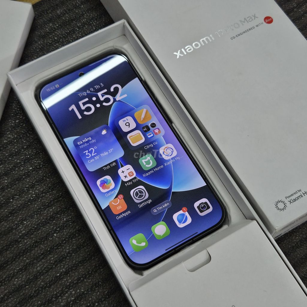 Xiaomi 17 Pro Max 12GB/512GB Xám. Mua bán Điện thoại tại Quận Thanh Khê Đà Nẵng được đăng bởi Vietphones Store 16 Kỳ Đồng hình 1
