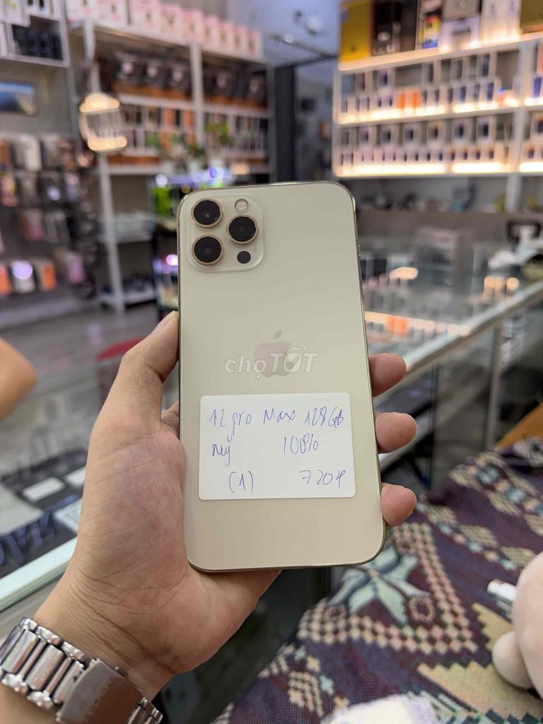 Apple iPhone 12 Pro Max 128GB Giá tốt. Mua bán Điện thoại tại Quận Hải Châu Đà Nẵng được đăng bởi Hoàng Táo 273 Nguyễn Hoàng Đà Nẵng hình 1