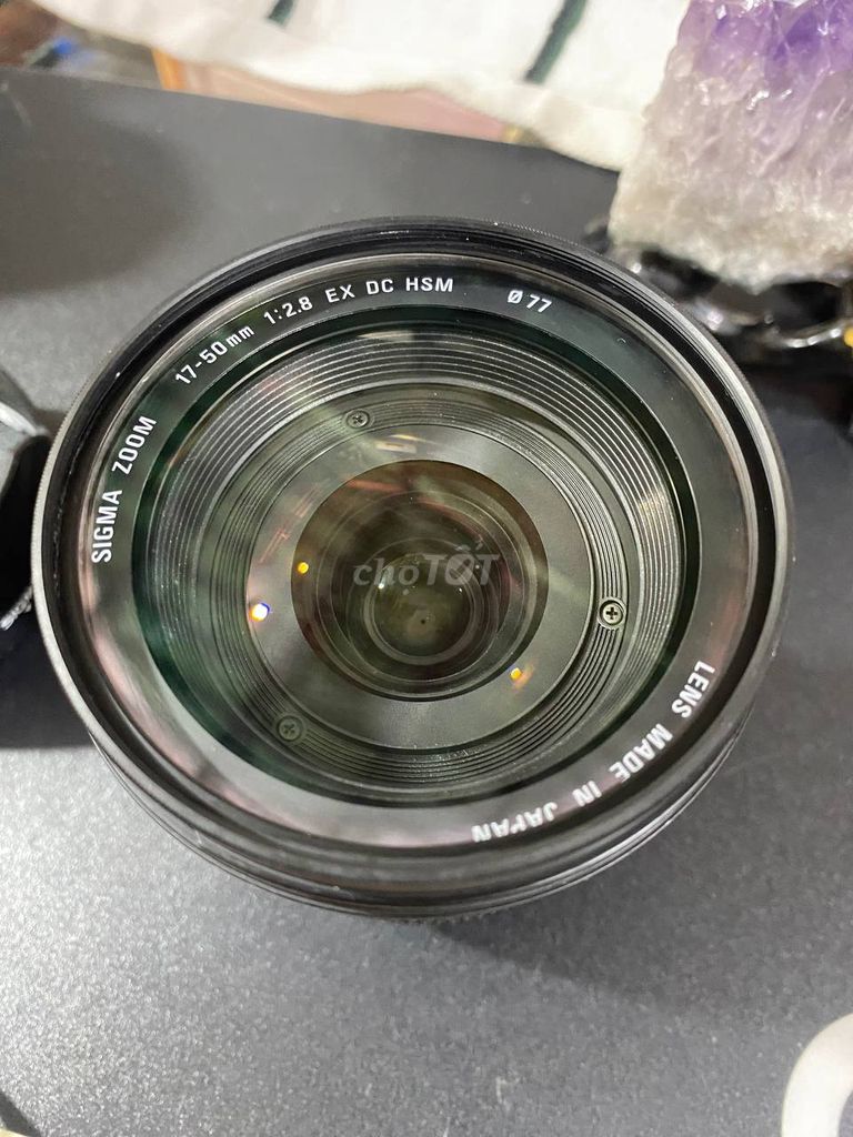 Ống kính Sigma 17-50mm F2.8 Đen for pentax. Mua bán Máy ảnh, Máy quay tại Huyện Trà Ôn Vĩnh Long được đăng bởi maximura hình 1