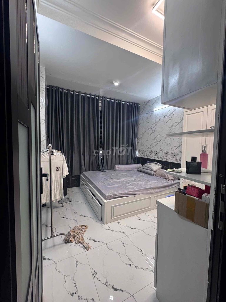 🌆5 lầu hẻm xe hơi 5 phòng ngủ cách 30m ra mặt tiền