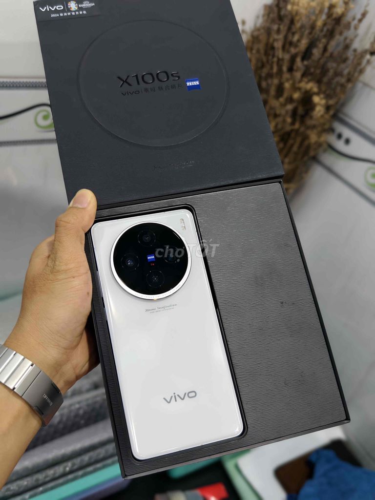 Vivo X100S 5G fullbox ram16/256gb vuông đẹp cam AI