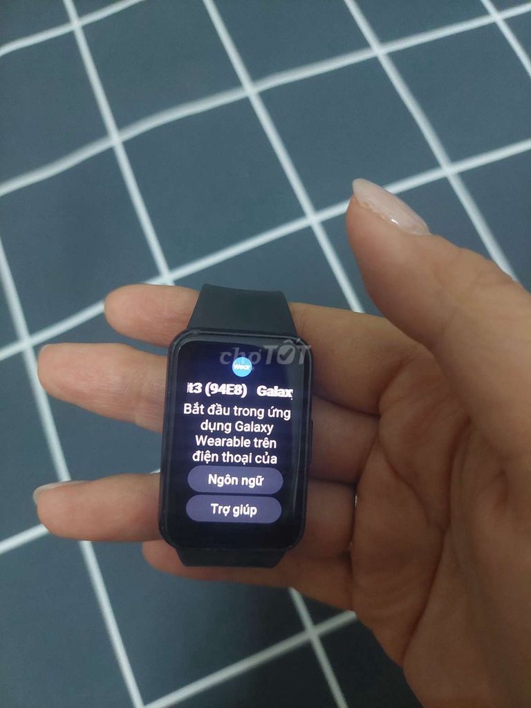 Samsung Galaxy Fit3 Đen Đã qua sử dụng. Mua bán Thiết bị đeo thông minh tại Quận Ninh Kiều Cần Thơ được đăng bởi Lam Nguyễn hình 1
