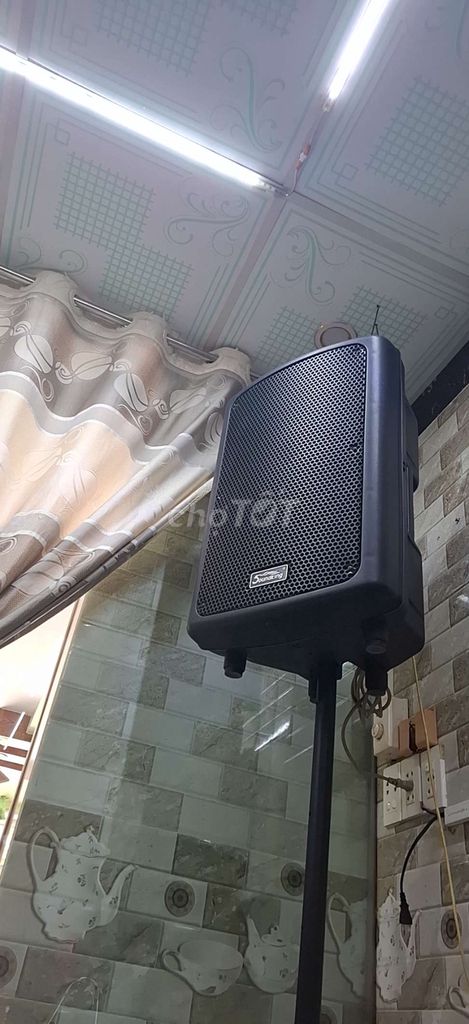 Combo karaoke loa của Đức vang kèm micro acnos 30s