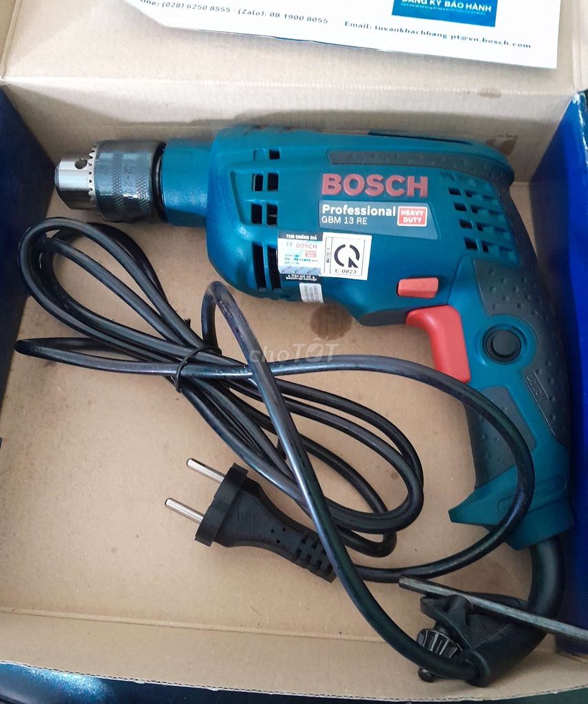 Máy khoan Bosch chính hãng 13re 600w mới 100%