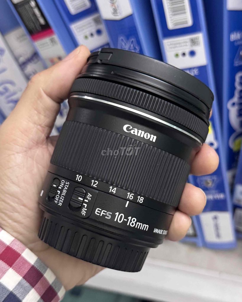 🟢Ống kính Canon 10-18 IS STM NHƯ MỚI. Mua bán Máy ảnh, Máy quay tại Quận Tân Bình Tp Hồ Chí Minh được đăng bởi xin GỌI CHO NHANH NHÉ hình 1