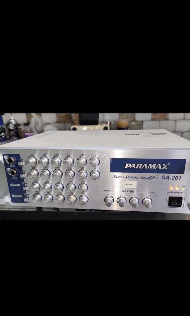 Amply Paramax SA-201. Mua bán Tivi, Âm thanh tại Quận Bình Tân Tp Hồ Chí Minh được đăng bởi nam hình 1
