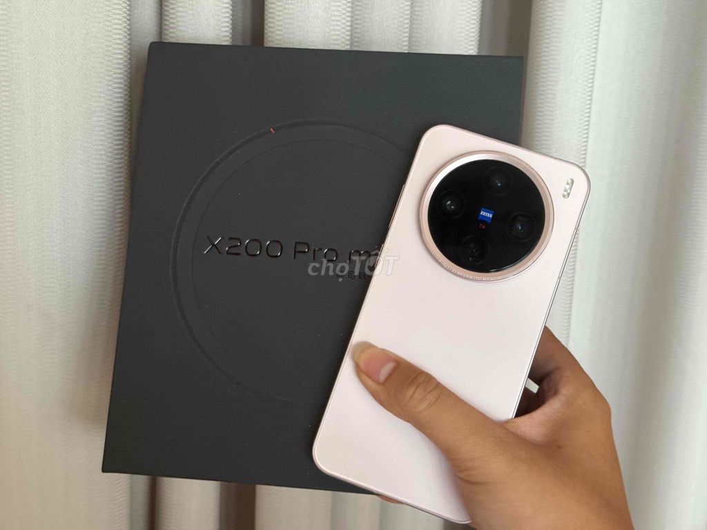 Vivo X200 Pro mini 16/512GB Hồng Nam Tính Fullbox