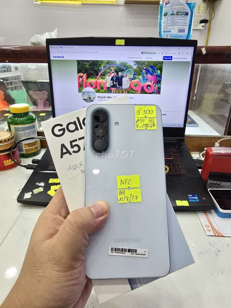 Samsung A57 5G 256GB - Mua 2 Ngày. Mua bán Điện thoại tại Thành phố Long Xuyên An Giang được đăng bởi Facebook Cầm Đồ Thúy Vân hình 1
