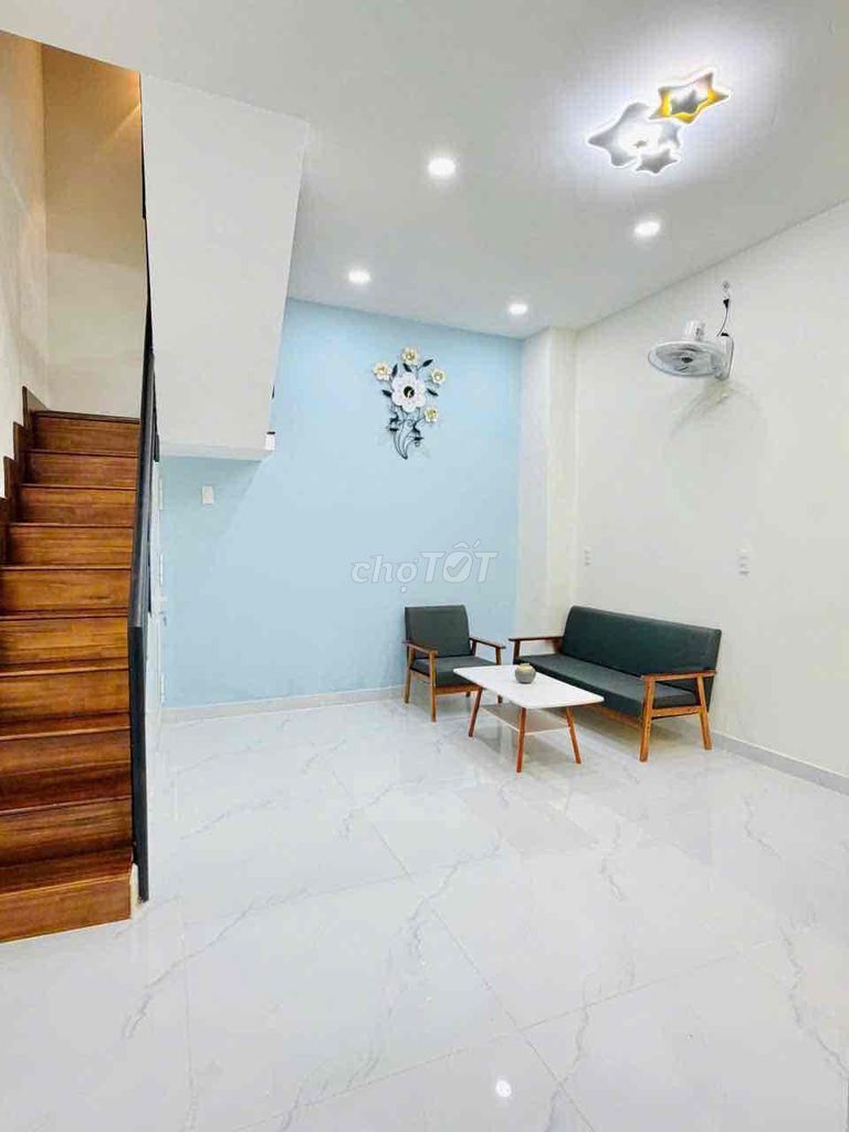 Nhà Mới Đẹp 4x5 4 Tầng Lầu 3 PN Hẻm 4m Trường Chinh Tân Bình - ảnh 4