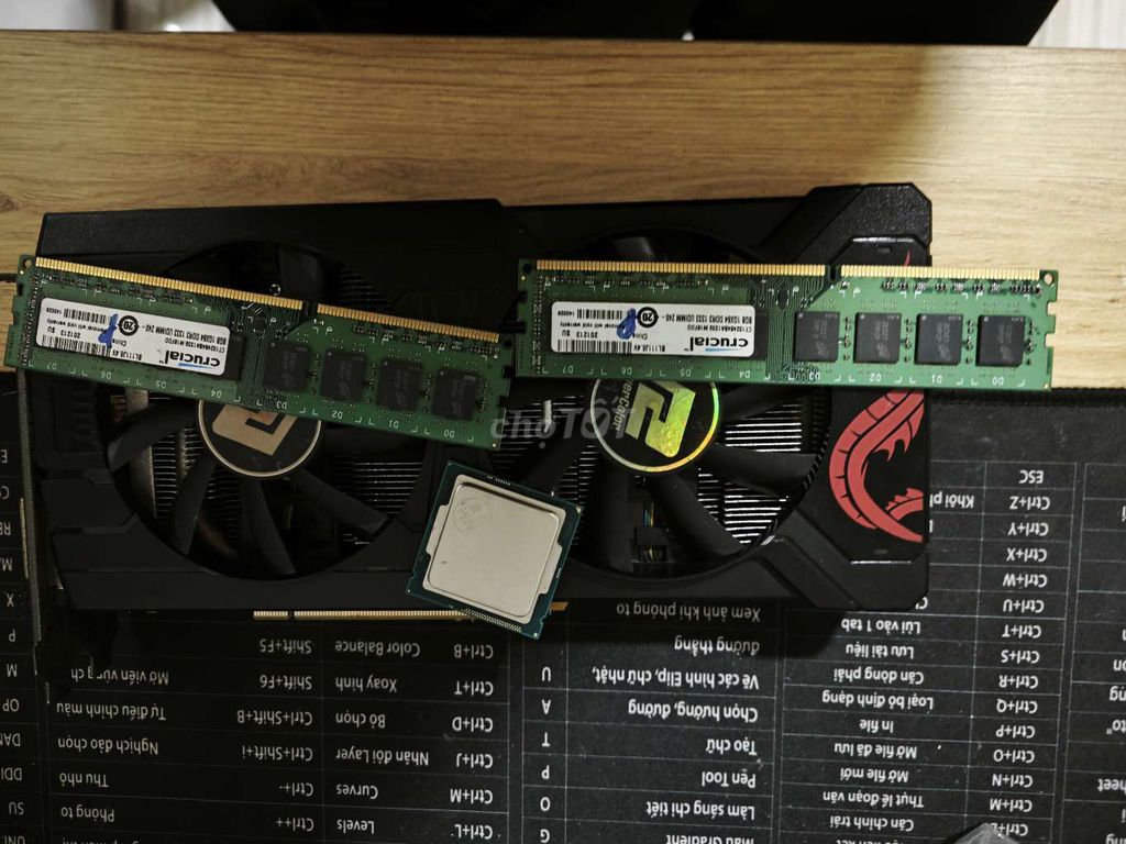  combo cpu ram card. Mua bán Linh kiện (RAM, Card...) tại Huyện Châu Thành An Giang được đăng bởi vuled hình 1