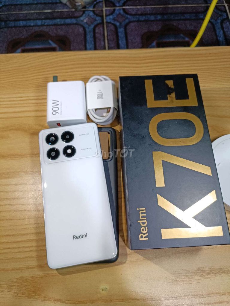 Sell & Trade Redmi K70E 8/256 fullbox máy keng