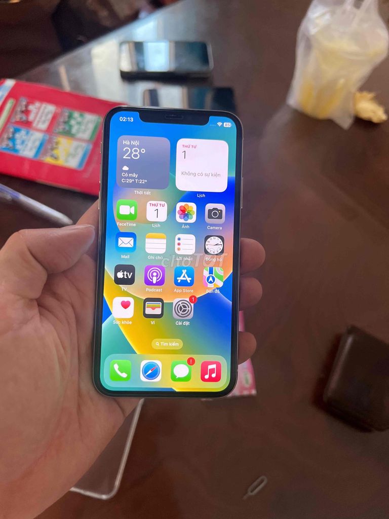 Apple iPhone X 64GB Bạc Đã qua sử dụng. Mua bán Điện thoại tại Thành phố Cam Ranh Khánh Hòa được đăng bởi thái hình 1