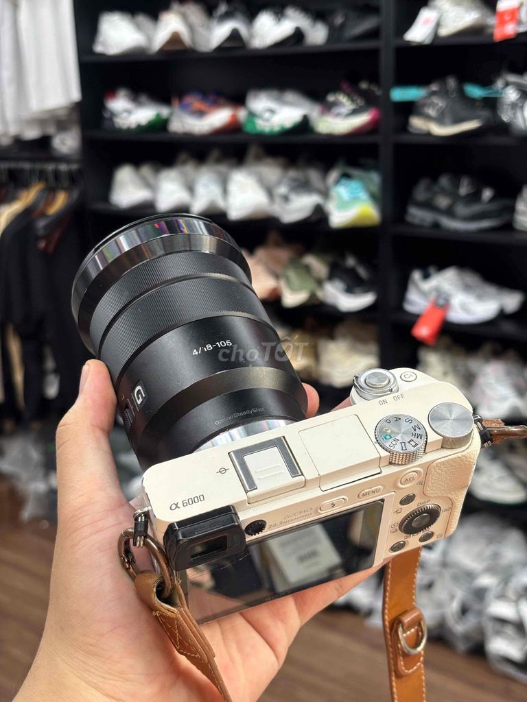 Máy ảnh Sony A6000 18-105mm Trắng. Mua bán Máy ảnh, Máy quay tại Quận Sơn Trà Đà Nẵng được đăng bởi Tên chưa cung cấp hình 1