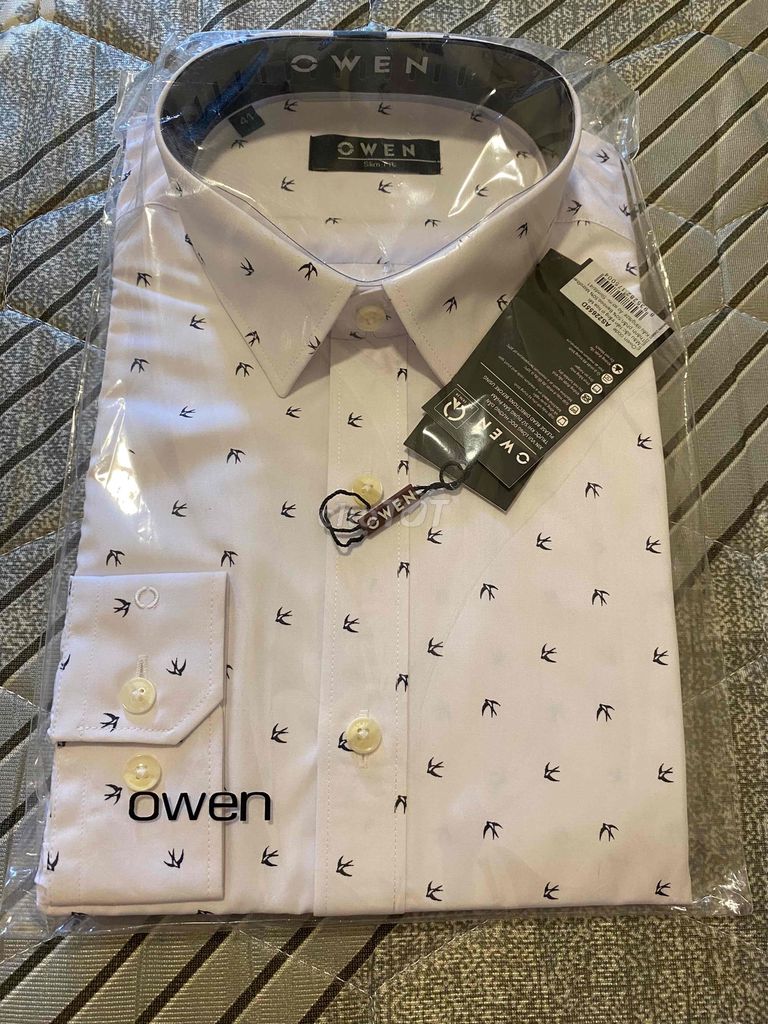 Áo sơ mi Owen Nam Slimfit size 41. Mua bán Quần áo tại Thành phố Thủ Dầu Một Bình Dương được đăng bởi LÊ NGỌC TÚ hình 1