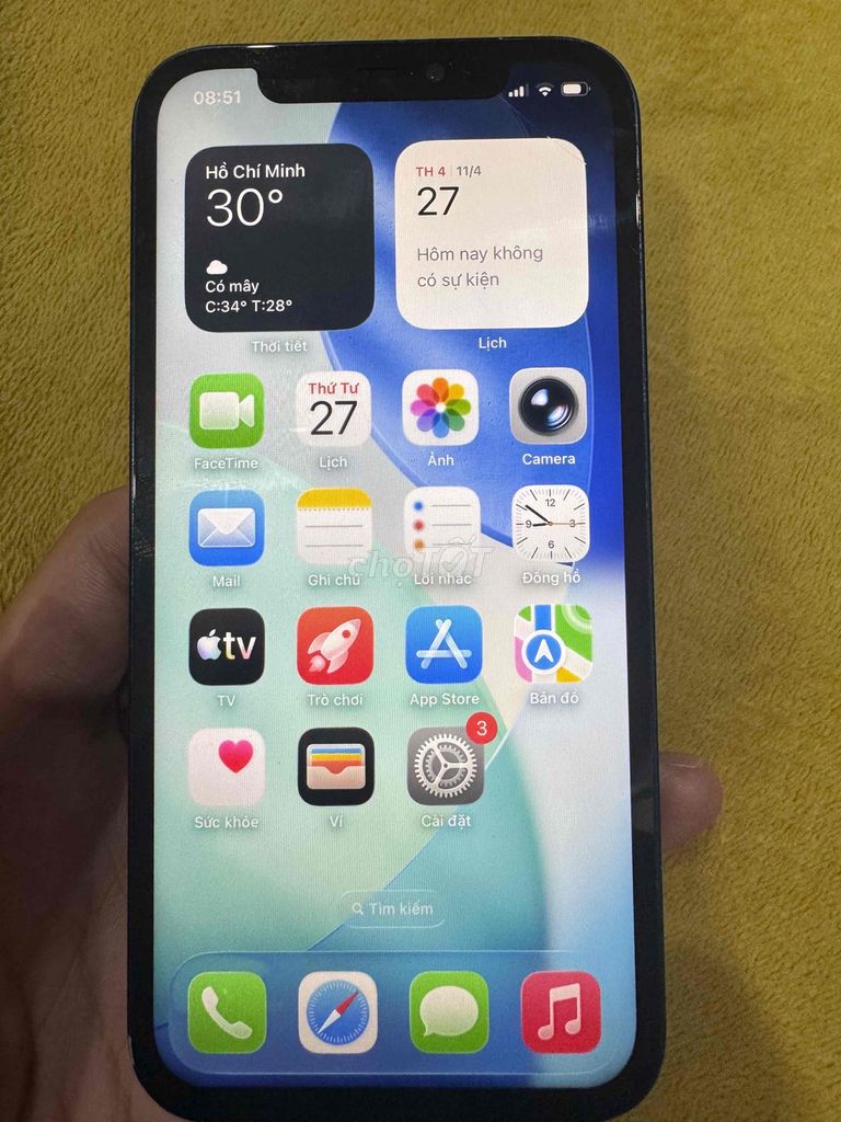 iPhone 12 64GB Đen Face ID. Mua bán Điện thoại tại Thành phố Dĩ An Bình Dương được đăng bởi Pham Vuong hình 1