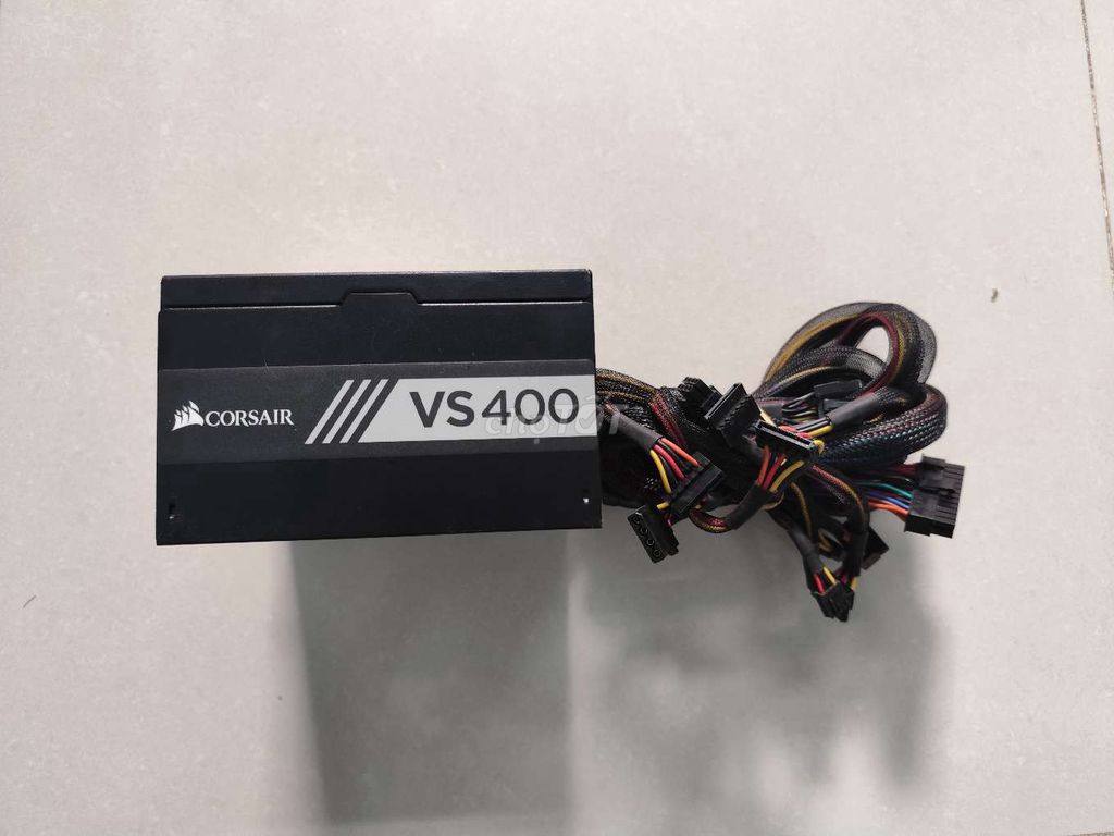 Nguồn máy tính Corsair VS400 Đen. Mua bán Linh kiện (RAM, Card...) tại Thành phố Bạc Liêu Bạc Liêu được đăng bởi LẦU BẠC LIÊU hình 1
