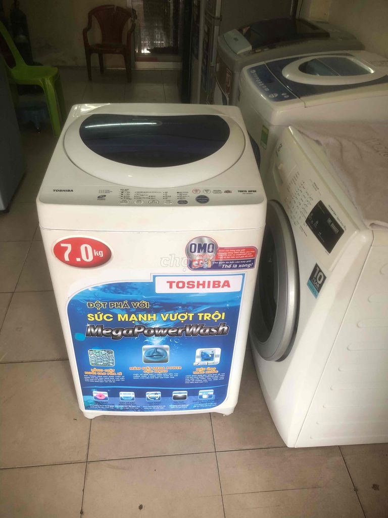 máy giặt Toshiba 7kg.bảo hành 6 tháng