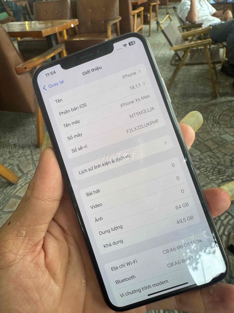 iphone xsm 64gb lock zin nhận gl trao đổi