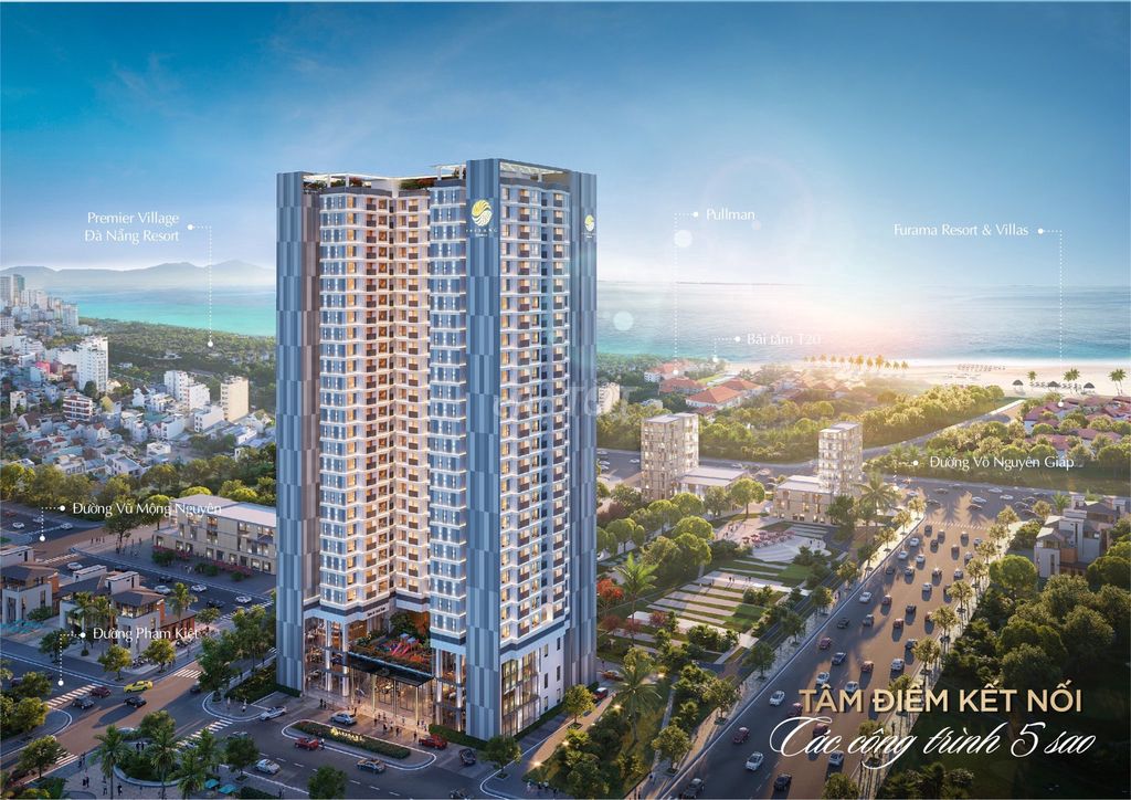 Căn hộ cao cấp 3PN view biển Mỹ Khê - dự án The Sang Residence