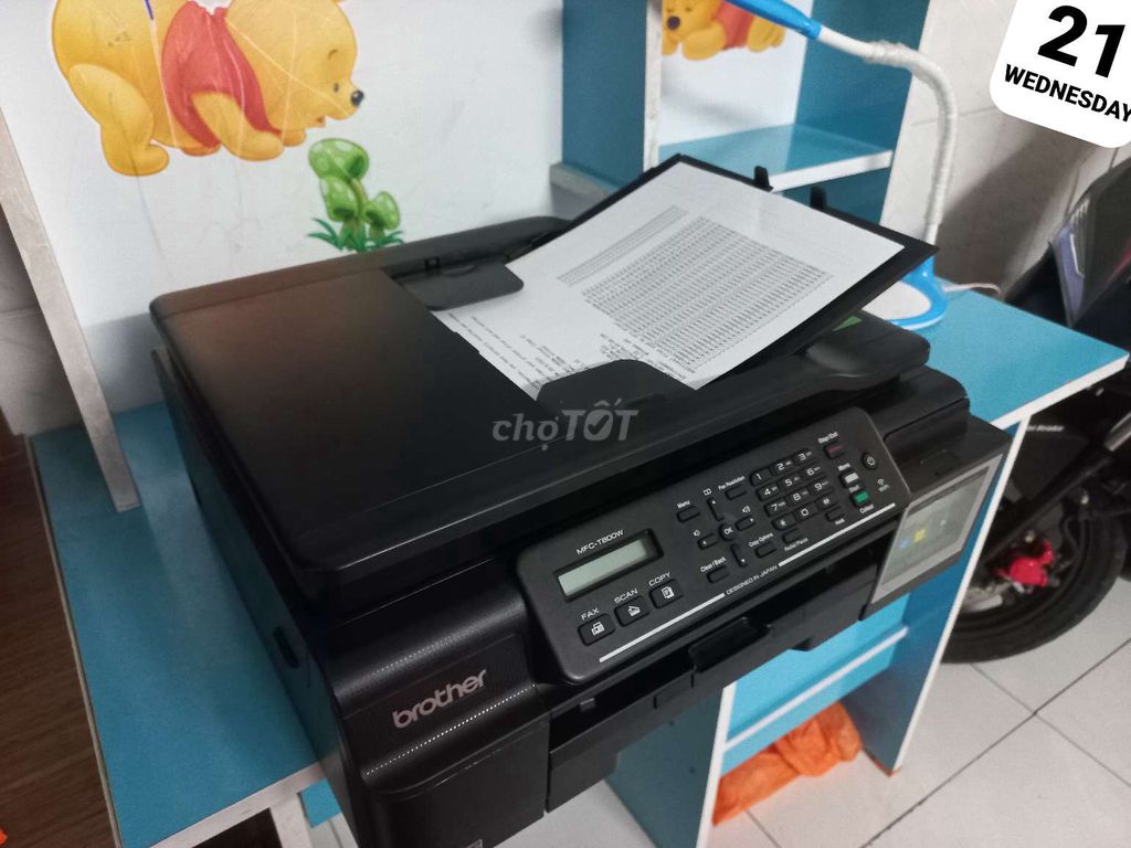 Máy in màu Brother MFC-T800W wifi. Mua bán Đồ dùng văn phòng tại Huyện Bình Chánh Tp Hồ Chí Minh được đăng bởi Tuấn Anh hình 1