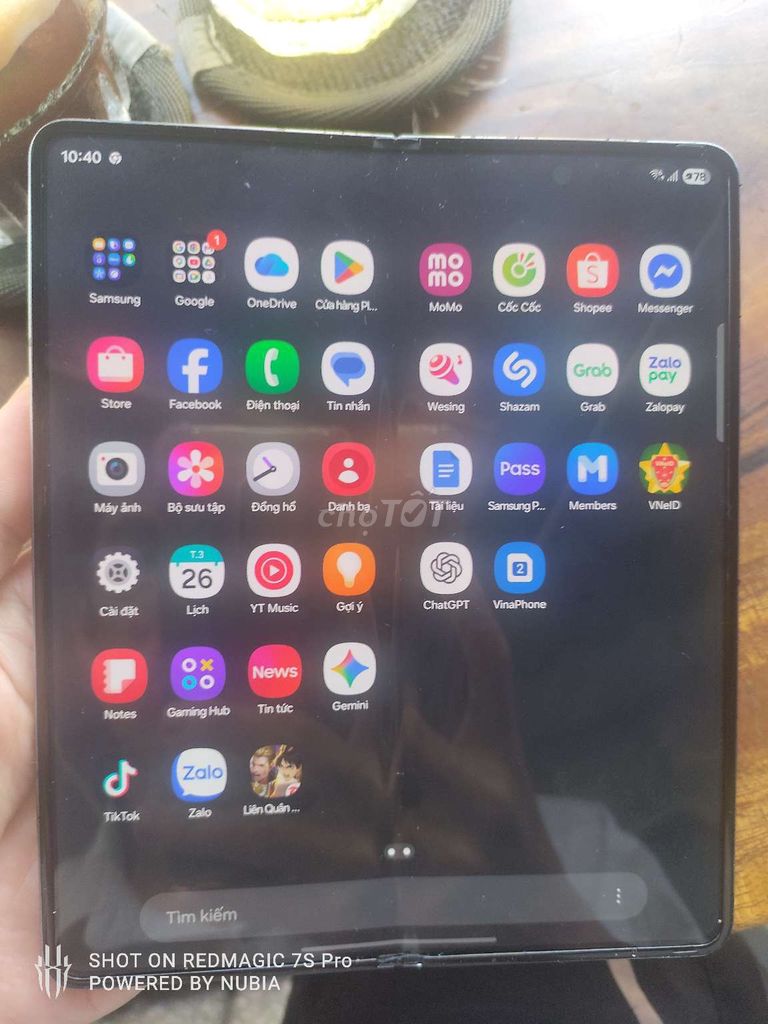Samsung Galaxy Z Fold 4 xám chuột Đã sử dụng. Mua bán Điện thoại tại Quận 12 Tp Hồ Chí Minh được đăng bởi tam hình 1