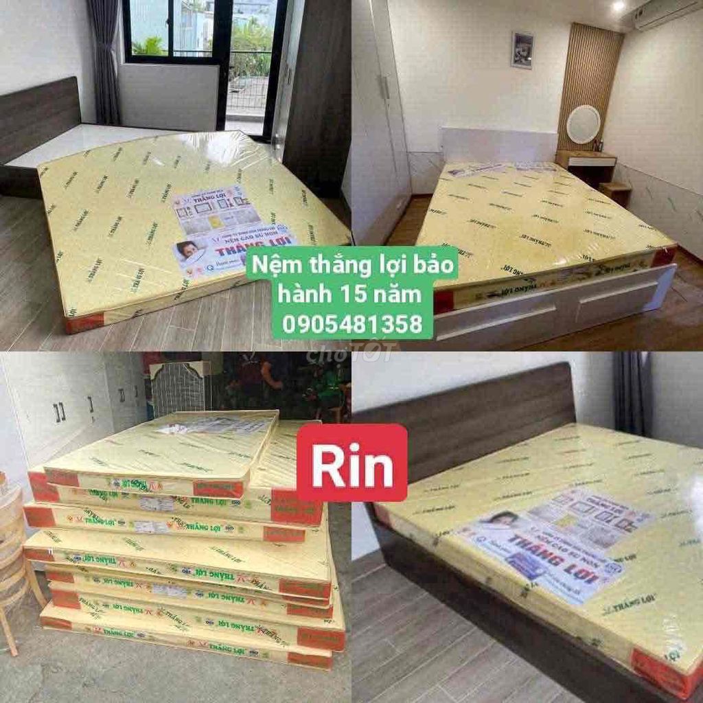 Nêm căn hộ phòng trọ giá rẻ đà nẵng. Mua bán Giường, chăn ga gối nệm tại Quận Cẩm Lệ Đà Nẵng được đăng bởi Nhã Thanh  hình 1