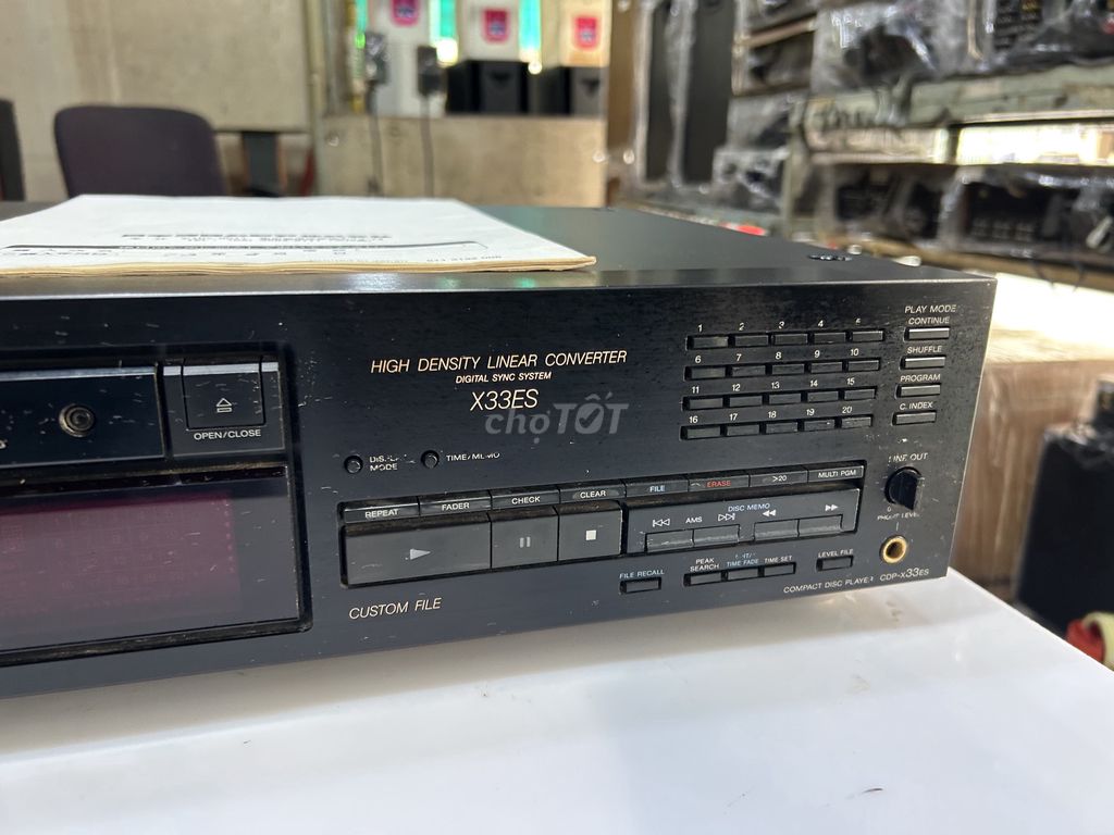 Đầu CD Sony X33ES Đen. Mua bán Tivi, Âm thanh tại Quận 11 Tp Hồ Chí Minh được đăng bởi Tuần nghĩa hình 1