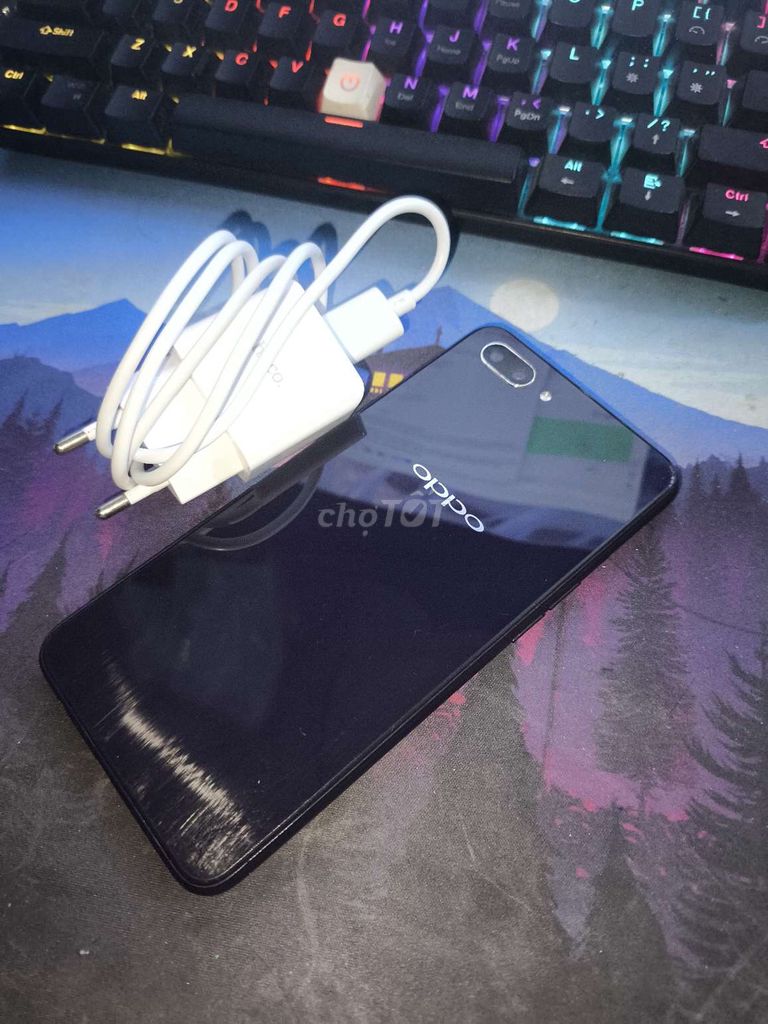 Oppo A3s 16GB Đen. Mua bán Điện thoại tại Quận Ô Môn Cần Thơ được đăng bởi Phú Hưng hình 1