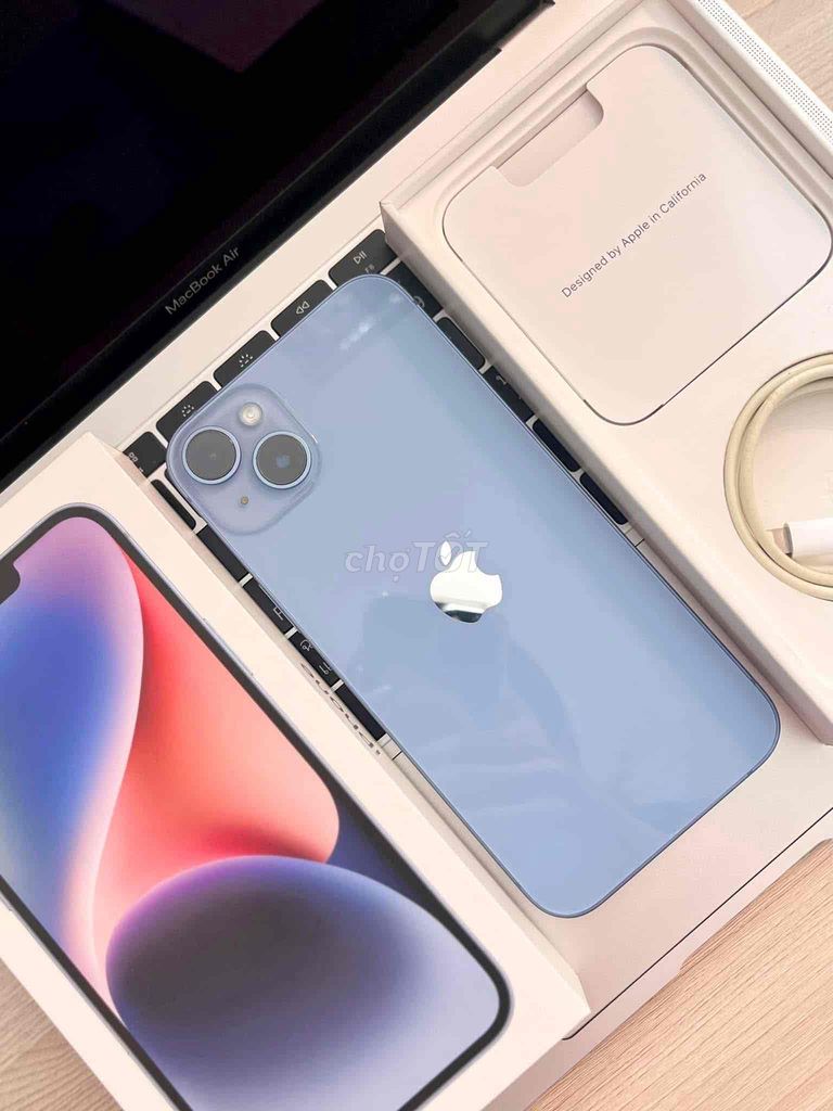 iPhone 14 Plus 256GB Xanh FULLBOX keng APPLE 2024. Mua bán Điện thoại tại Quận 10 Tp Hồ Chí Minh được đăng bởi iStockHCM hình 1