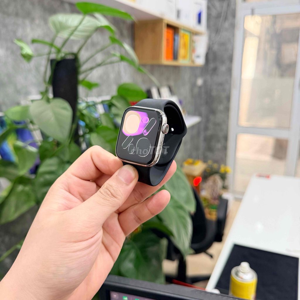 Apple Watch S6 44mm LTE Esim Bạc. Mua bán Thiết bị đeo thông minh tại Quận Thanh Xuân Hà Nội được đăng bởi Dtech store hình 1
