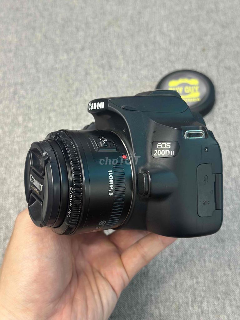 Máy ảnh Canon 200D Mark 2 Đen kèm lens 50 F1.8 II. Mua bán Máy ảnh, Máy quay tại Quận Bình Tân Tp Hồ Chí Minh được đăng bởi Phạm Phú Duy hình 1
