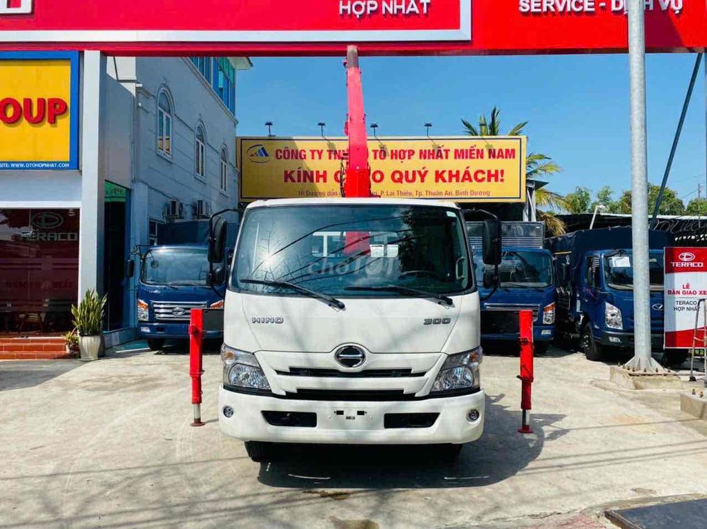 ✅XE TẢI HINO GẮN CẨU GIAO NGAY - TRẢ TRC CHỈ 300TR