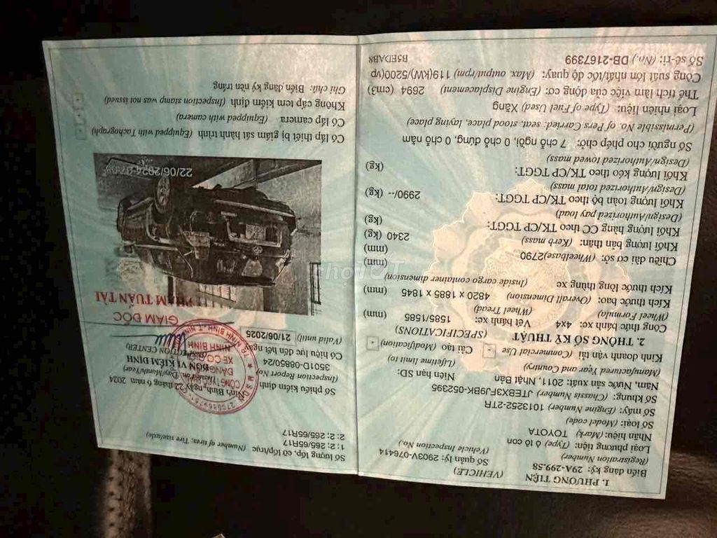 Toyota Prado 2011 TXL 2.7L - 69000 km. Mua bán Ô tô tại Thành phố Ninh Bình Ninh Bình được đăng bởi Trần Đức hình 13