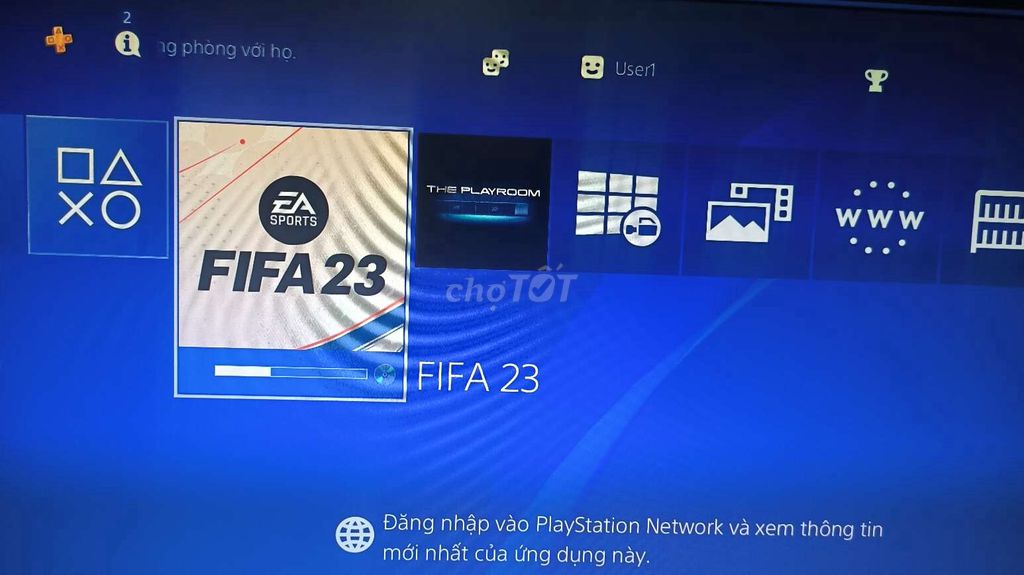 ps4 fat 500gb cuh-1115a fw 12.02 kèm đĩa fifa 23