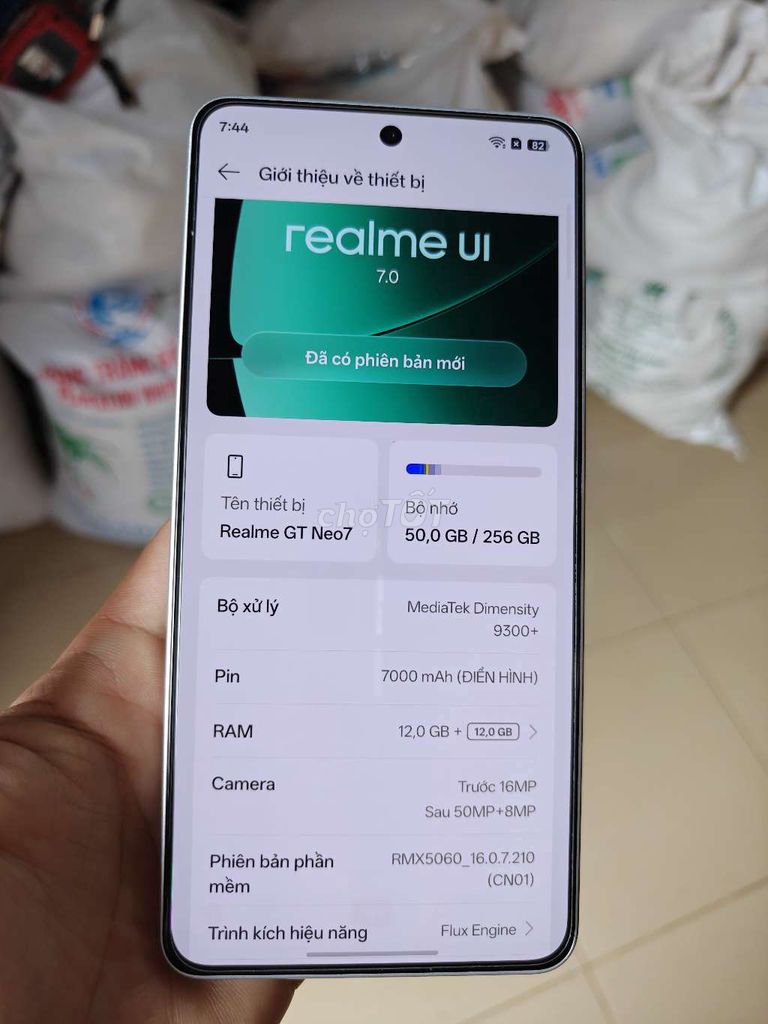 Realme GT Neo 7 Bán hoặc giao lưu. Mua bán Điện thoại tại Thành phố Buôn Ma Thuột Đắk Lắk được đăng bởi Minh Khôi hình 1